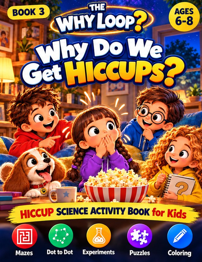 The Why Loop Book 3: Why Do We Get Hiccups? – cover