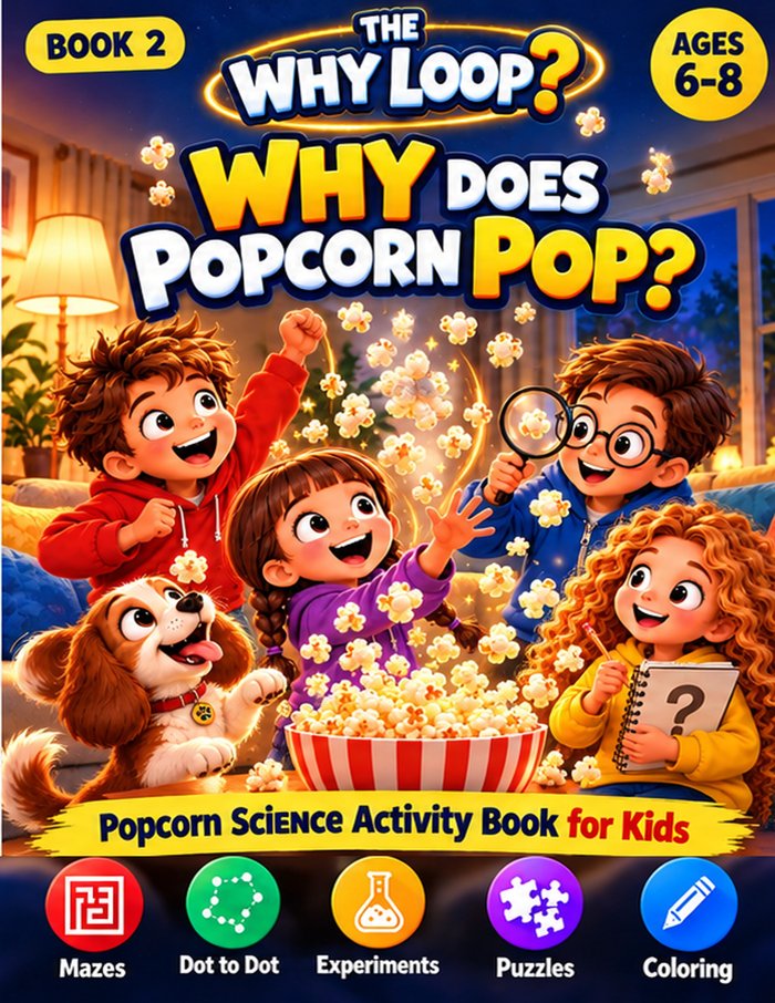 The Why Loop Book 2: Why Does Popcorn Pop? – cover